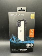 Body Glove Tidal Waterproof Phone Case for iPhone 12 - Black/Clear