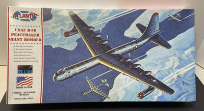 Atlantis Model B-36 Peacemaker Giant Bomber USAF Bomber 1:184 FACTORY SEALED KIT