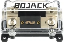 BOJACK 0/2/4 Gauge AWG in-Line ANL Fuse Holder with 300 Amp No Wire 300A 