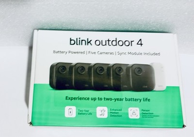 Blink Outdoor 4   5 Cam Security w Sync Module core Newest Version (May 2025)