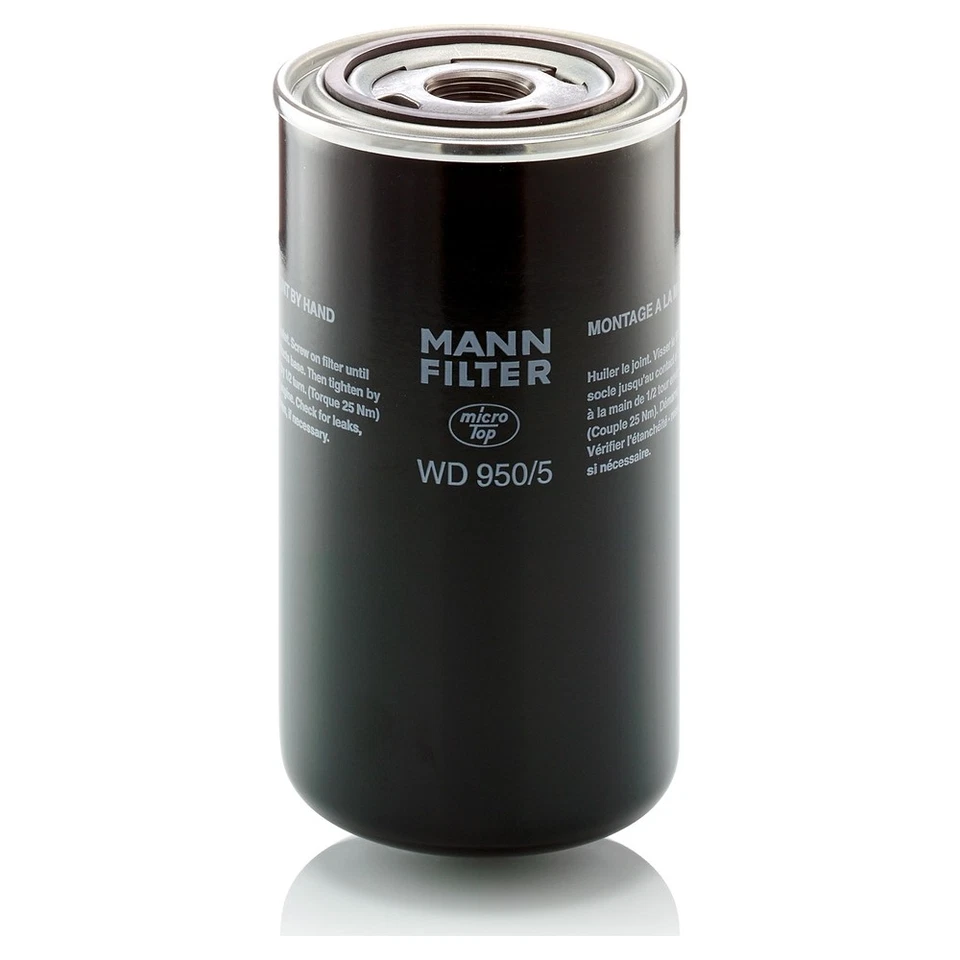 MANN-FILTER Filtre Hydraulique Boîte Automatique Filtre À Vis WD 950/5 - Photo 2/4