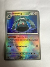 BRONZONG 067/131 PRISMATIC EVOLUTIONS POKEMON (POKE BALL HOLO, NM)