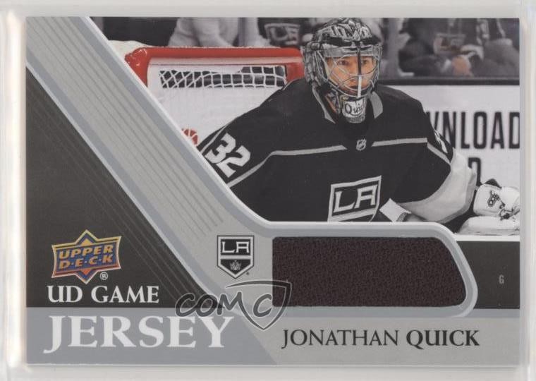 2020-21 Upper Deck UD Game Jersey Jonathan Quick #GJ-JQ 8tn