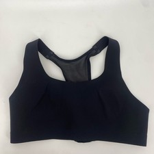 Lululemon Black Sports Bra 36C Athletic Racerback Mesh