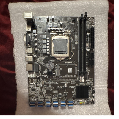 BTC B250C ATX Motherboard LGA1151 DDR4 USB 3.0 HDMI PCIe On-Board Audio