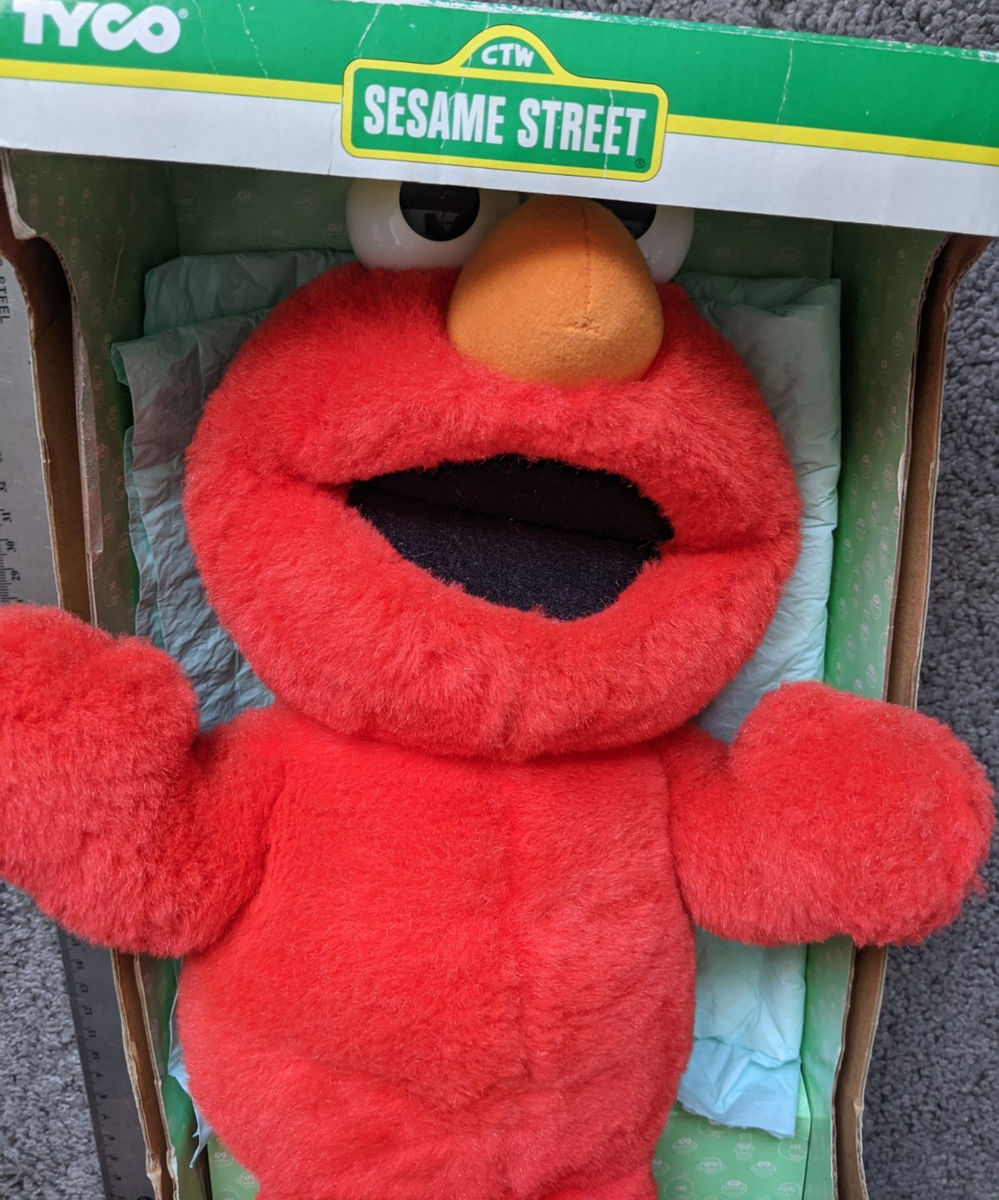 1996 Tickle Original Tickle Me Elmo In Box VTG 1996 NEW IN BOX