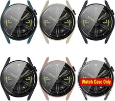 Screen Protector Case for Huawei Watch GT 3 42mm HD Tempered Glass 3D Full Cover