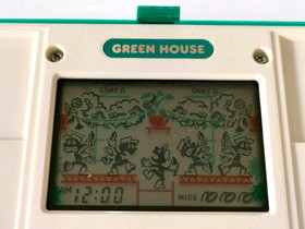 Nintendo GH-54 Game and Watch LSI Game Green House Japan Used Retro #33893010