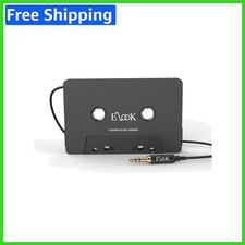 Sleek Car Cassette Aux Adapter - Connect MP3 Players  Smartphones Effortlessly
