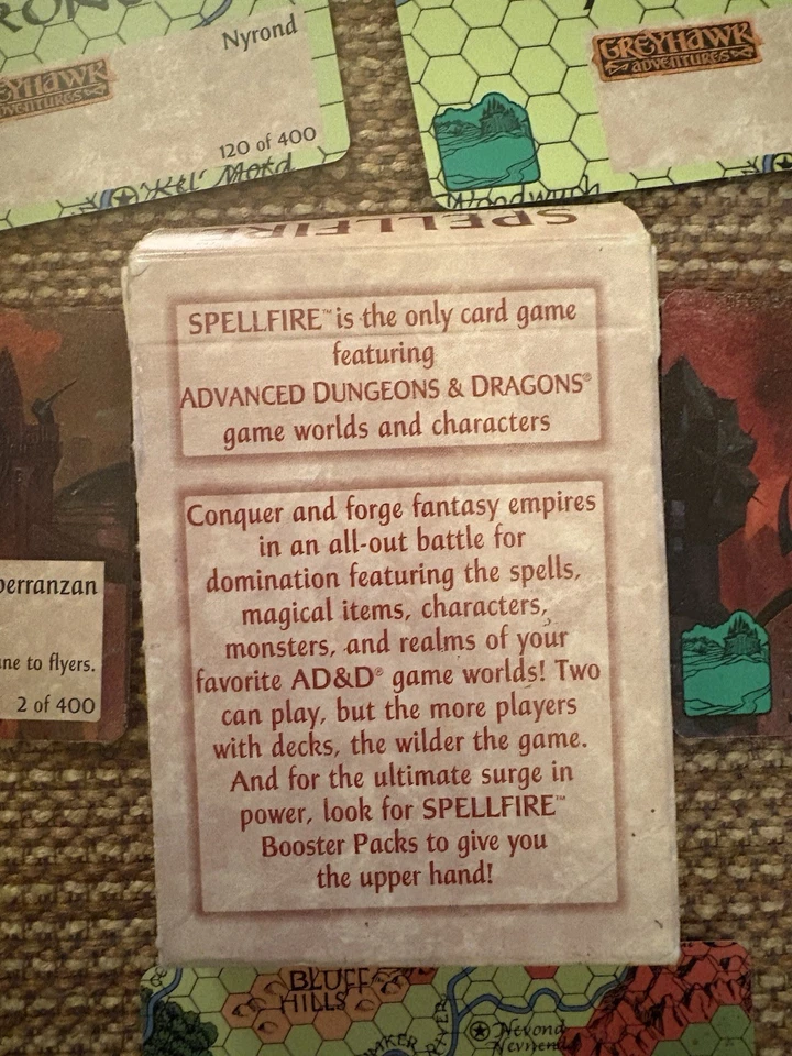 Spellfire Master The Magic 1st Edition Near Mint Deck - Image 3 of 4