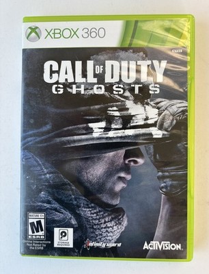 Call of Duty Ghosts Xbox 360 Video Game FPS Multiplayer NTSC