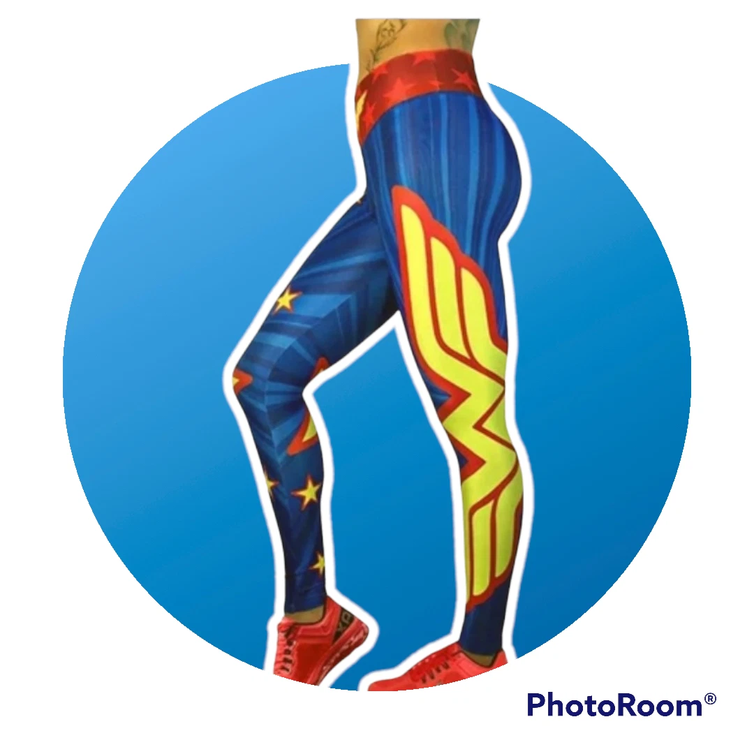 Wonder Woman Superhero Leggings