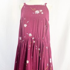 Torrid Women’s Floral  High Low Challis High Neck Keyhole Dress Plus size 2