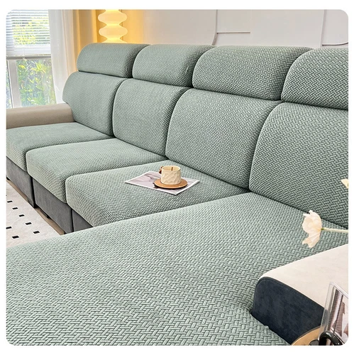 Funda protectora elástica para muebles de sofá de 1/2/3 plazas color liso - Imagen 16 de 39