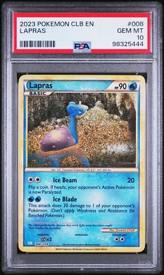 2023 #008 LAPRAS PSA 10 | eBay