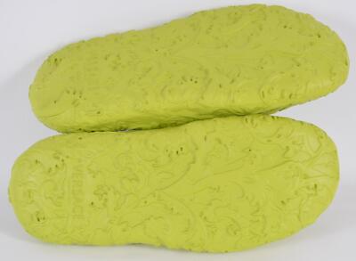 NEW Versace Men\'s BAROQUE MEDUSA Citron Rubber Pool Slides Sandals Size 41 8 NEW Versace Men main image 4