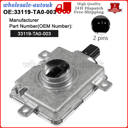 For Mitsubish W3T16271 MK4 Xenon HID Headlight Ballast ECU Control Unit D2S D2R - Picture 2 of 6