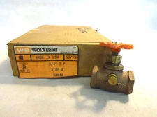NEW WOLVERINE 3/4" SHUT-OFF STOP & DRAIN VALVE