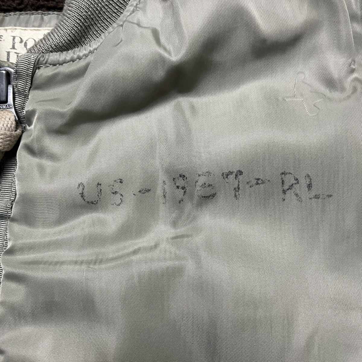 非売品　80s　Ralph Lauren　ミリタリー　ギャングジャケット　グレー 非売品 80s Ralph Lauren ミリタリー ギャングジャケット グレー Polo