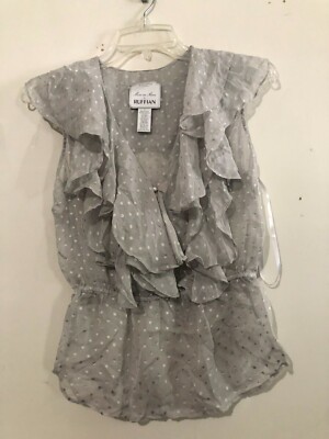 gypsohila ジプソフィア　Ruffle Top Ruffle Top White | gypsohila