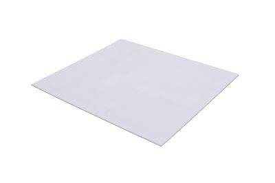 White HDPE Plastic Polyethylene Sheets 1/2'' Thick - Smooth Surface