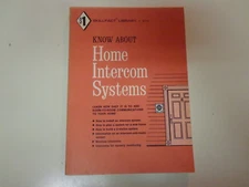 Know About Home Intercom Systems 1965 Vintage Skillcraft Library