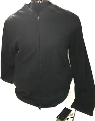 Kenneth Cole Two Layer Full Zip Long Sleeve Sweatshirt Jacket Sz Large NWT