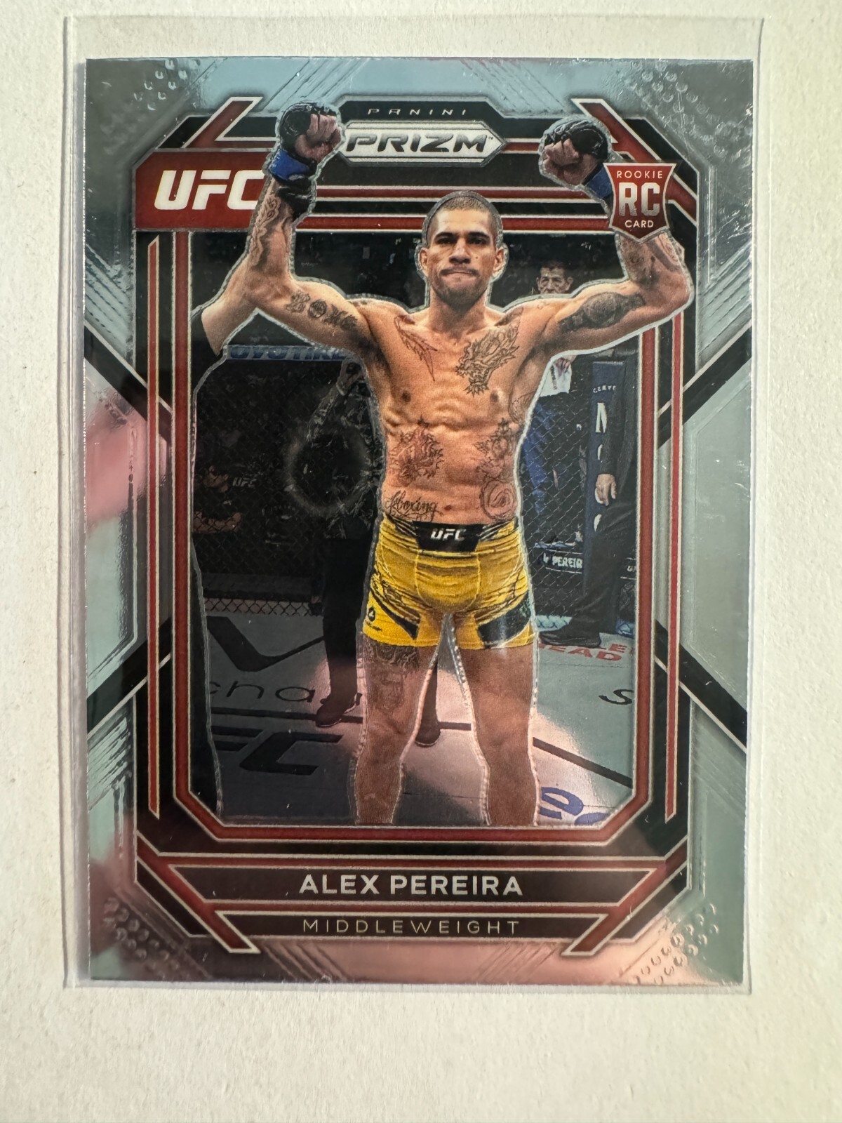 K216,765 - 2023 Panini Prizm UFC #111 Alex Pereira RC
