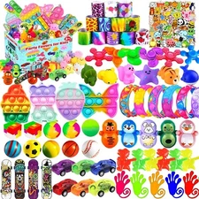 120 Pcs Party Favors for Kids, Treasure Box Toys for Classroom, Goodie Bag St...
