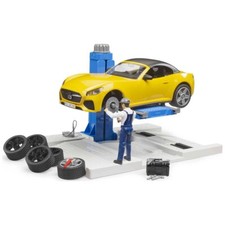 BRUDER 62112 bworld PKW Service Center and BR...