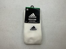 Adidas Soccer Metro Arch Compression Sock White Medium