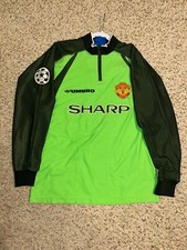 Original 1999 Manchester United UCL GK home #1 SCHMEICHEL M shirt