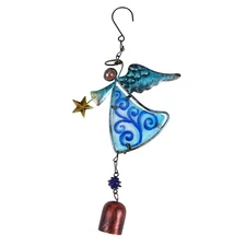 Angel Wind Jewelry Rooster Hanging Pendant Angel Windchime Garden Wind Chime