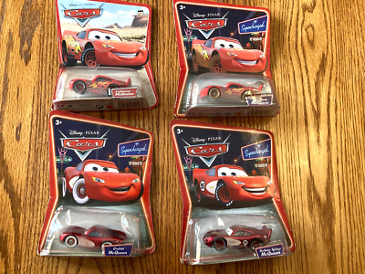 Car Figures From The Pixar Movie 