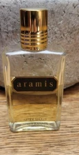 RARE VINTAGE ARAMIS After Shave 2oz Bottle half Full