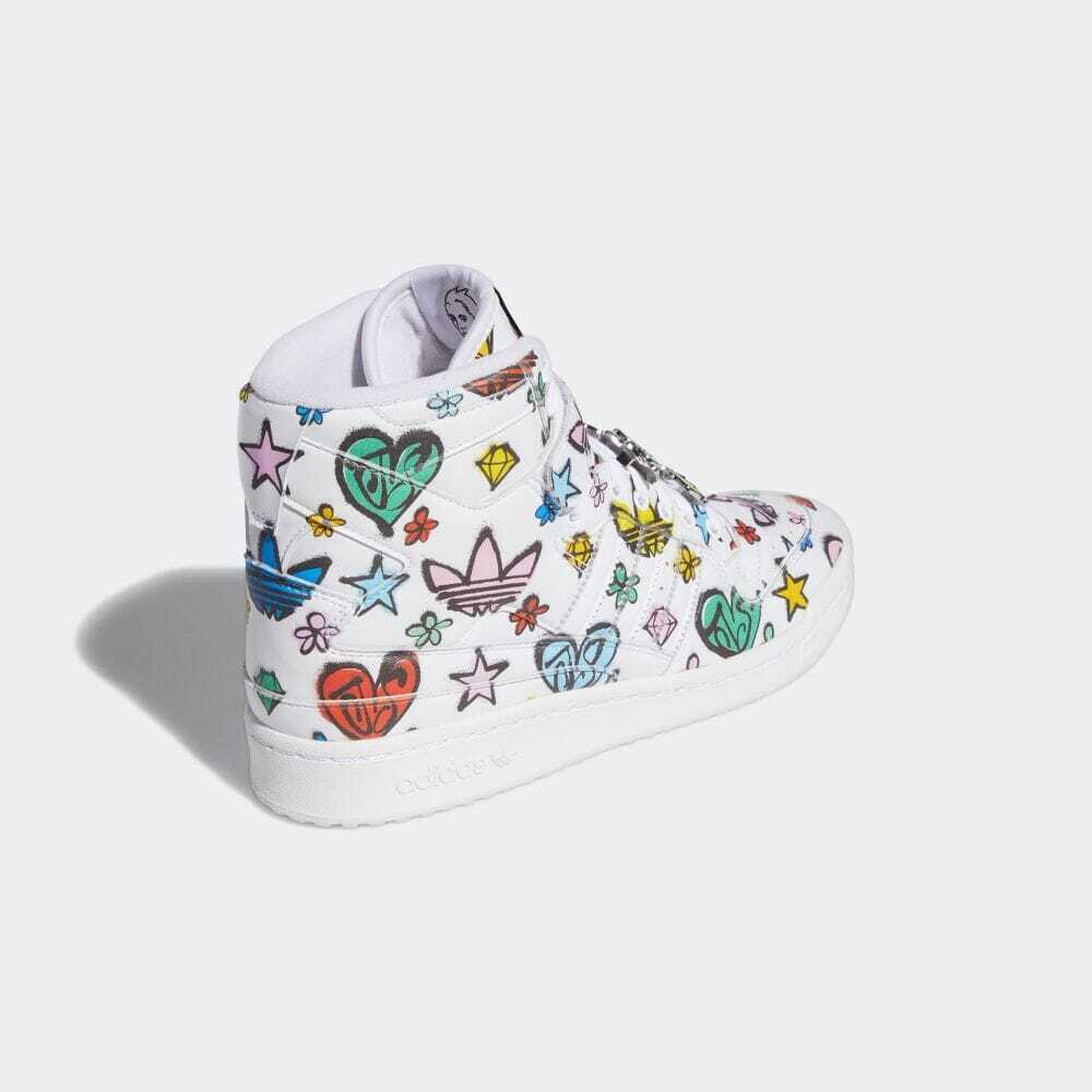 adidas Originals JEREMY SCOTT FORUM 84 HI MONO HQ1128 Men's adidas Originals JEREMY SCOTT FORUM 84 HI MONO HQ1128 Men's
