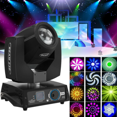 230W LED Moving Head Light RGBW Gobo Beam Stage Spot Lighting DJ Disco Bar Show