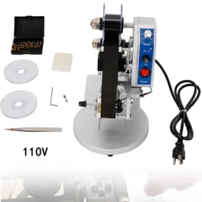 DY - 8 Hot Stamp Printer Manual Ribbon Coding Hot Foil Stamping Date Code Tool