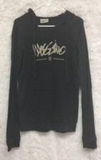 Vtg Mossimo Women's Sz S Long Sleeve Hooded Thermal Sweatshirt EUC S
