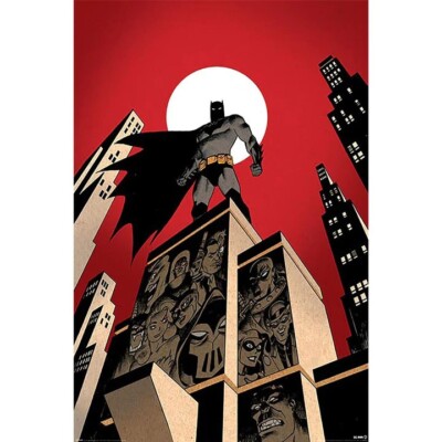 Poster BATMAN (DC) - Villain Skyline  61x91,5cm NEU 59654 BM2