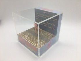 Metroid Samus Ending Title Reveal Shadow Box Diorama Cube Nintendo NES