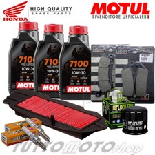 Tagliando HONDA SW-T 400 Con & Senza ABS 2012 2013 / Kit Olio Motul 7100 10W30
