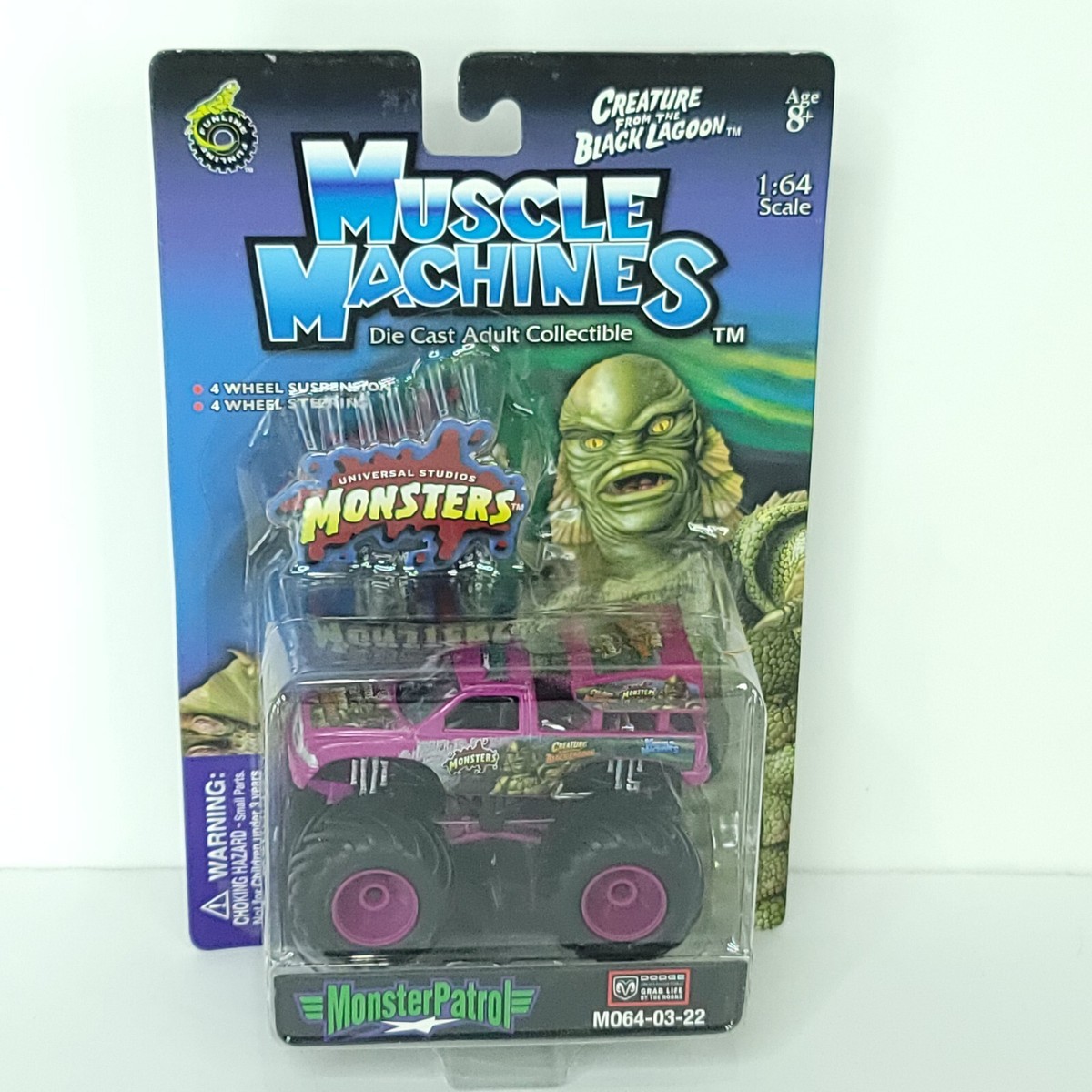 Muscle Machines Creature From The Black Lagoon Dodge Monster