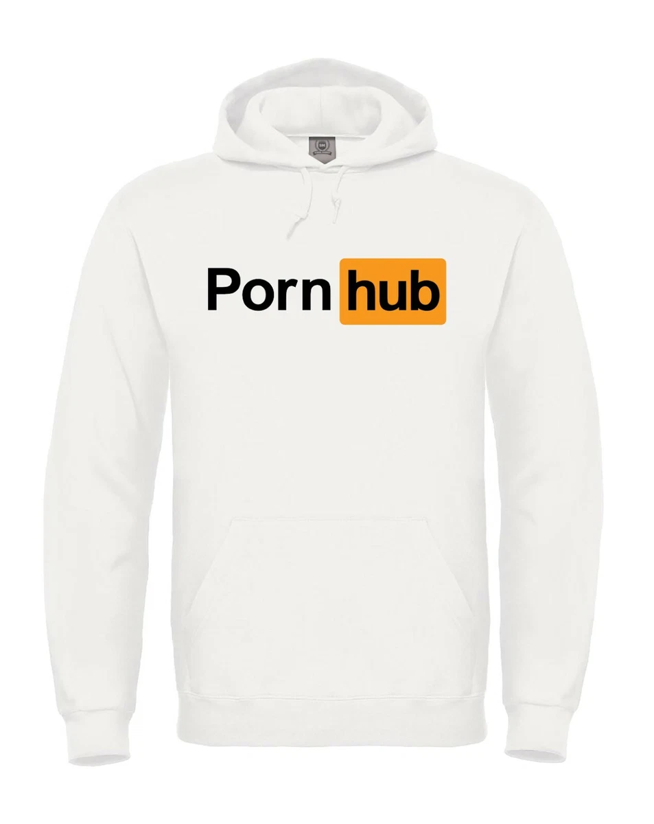 Felpa PORNHUB logo porn hub youporn con cappuccio t-shirt maglietta uomo  donna