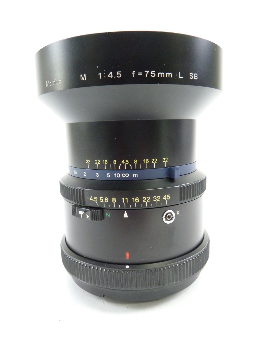 Mamiya RZ M 75MM F4.5 L Short Barrel Lens | eBay