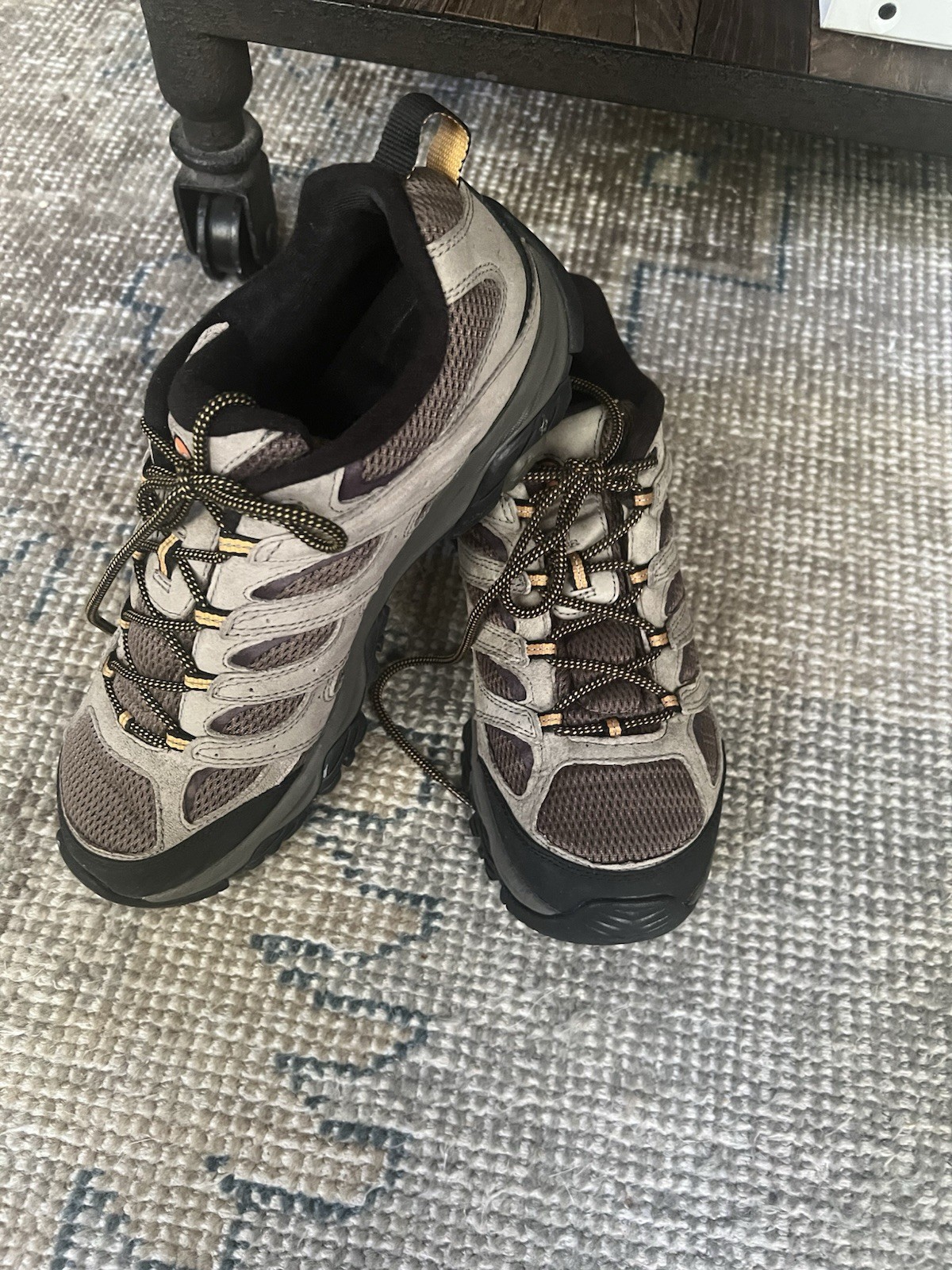 Scarpa da trekking uomo Merrell Moab 3 in pelle di noce taglia 12 con tecnologia Vilbram