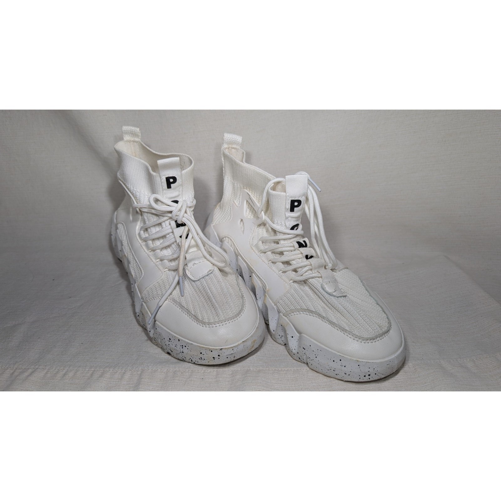 Sneakers sportive Pony PP1 MOON Zig Tech Foam bianco su bianco uomo taglia 8 8 5