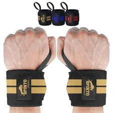 18" Wrist Wraps for Weightlifting USPAApproved Wrist Support with Thumb Loop ...