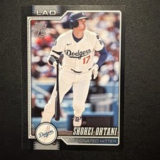2026 Topps #200 Series 1 Shohei Ohtani Black Border #/75 Los Angeles Dodgers