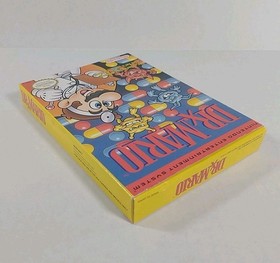 Dr. Mario Nintendo NES Complete In Box With Manual 1990 Vintage Video Game